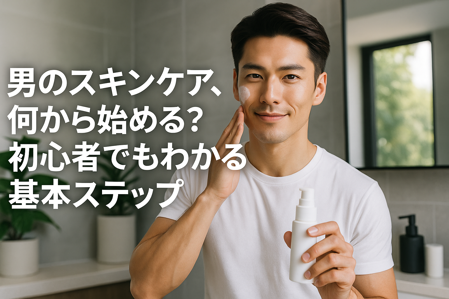 男のスキンケア、何から始める?初心者でもわかる基本のステップ 2984B99C-31D6-4B1E-ABE6-61B72C43C468