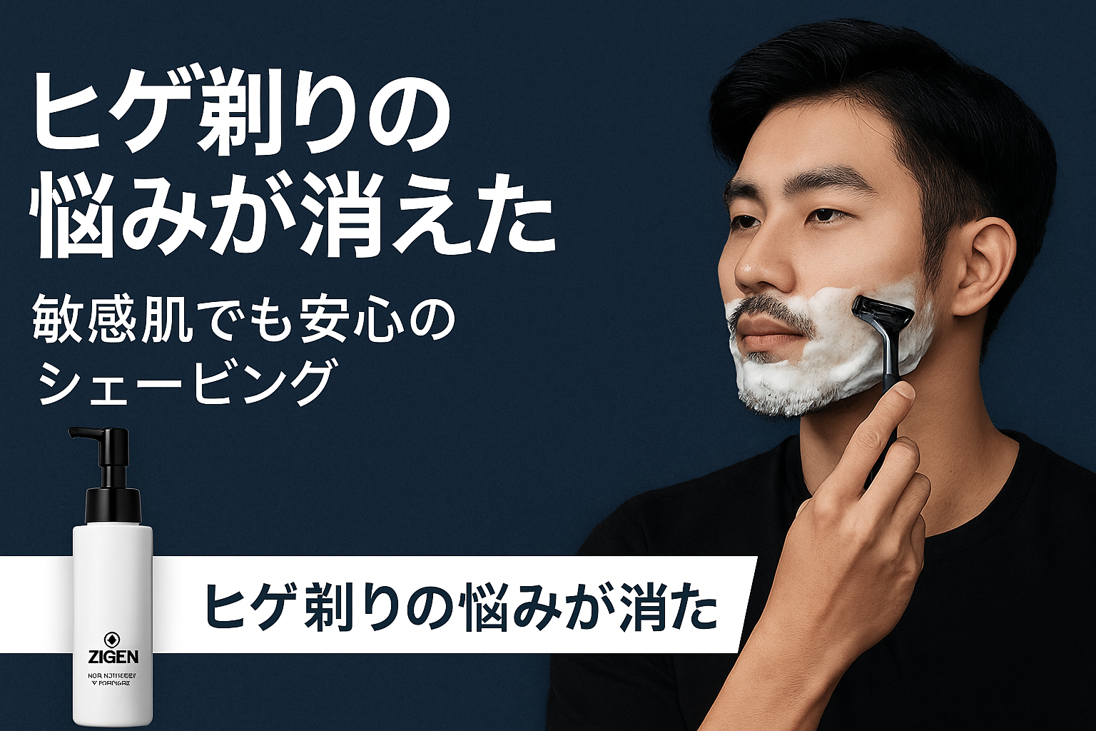 ヒゲ剃りの悩みが消えた。ZIGENシェービングジェル本音レビュー 36B12AA2-6B80-4A33-A0A3-3EA803DEAEC6